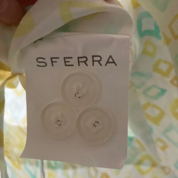 Sferra Geometrico Duvet Cover-Twin Size - Picture 7 of 7